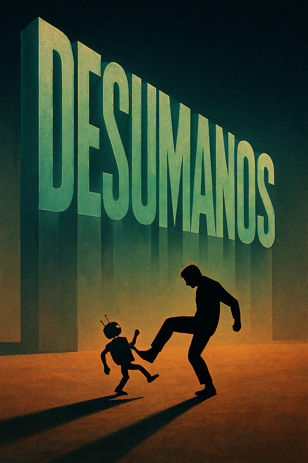 capa de Os desumanos
